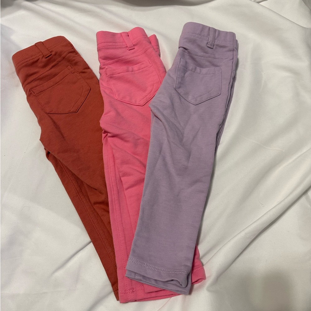 Girl leggings with pockets